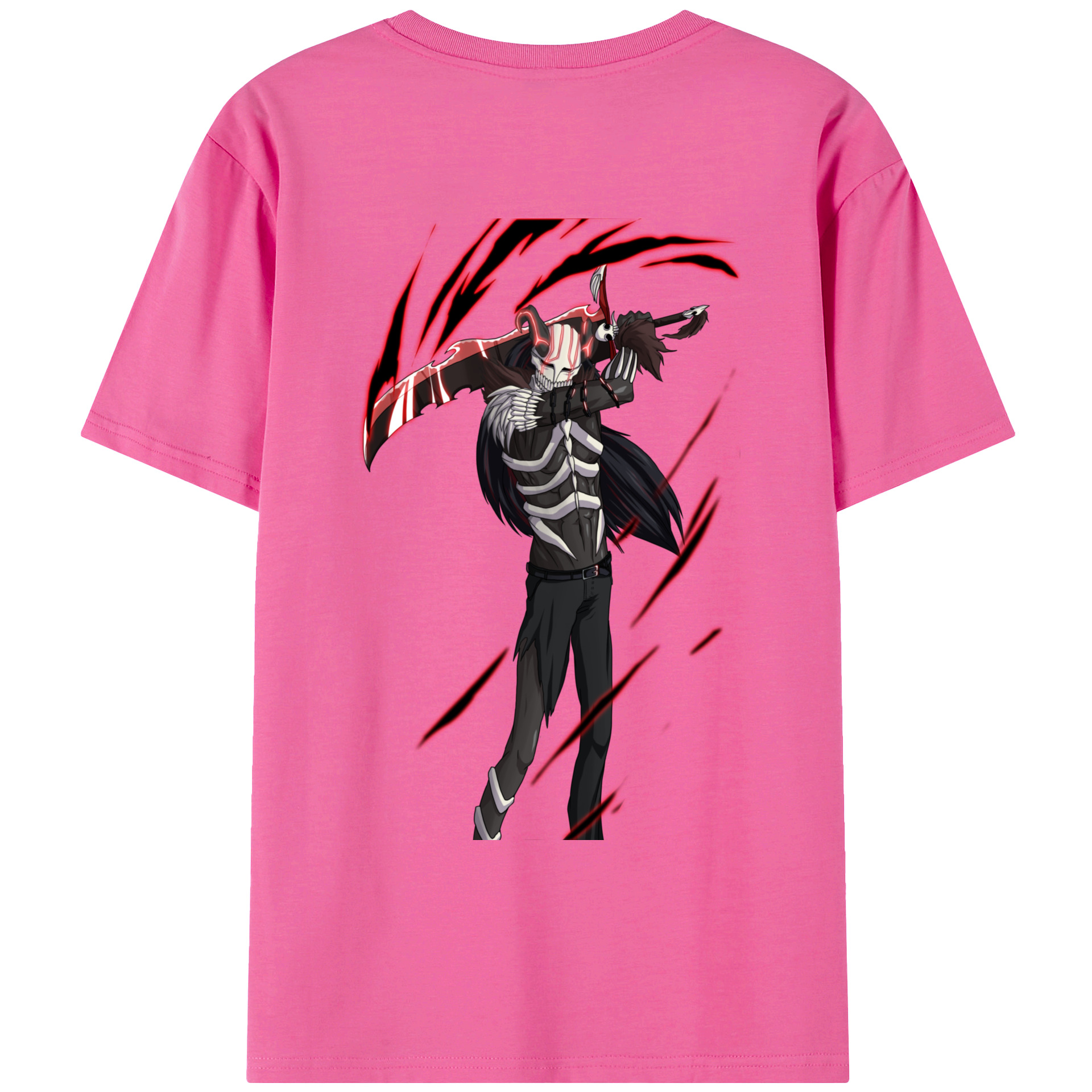 （画像用） ブリーチ 黒崎一護（くろさき いちご）BLEACH Kurosaki Ichigo レディース半袖Tシャツ(バックプリント)